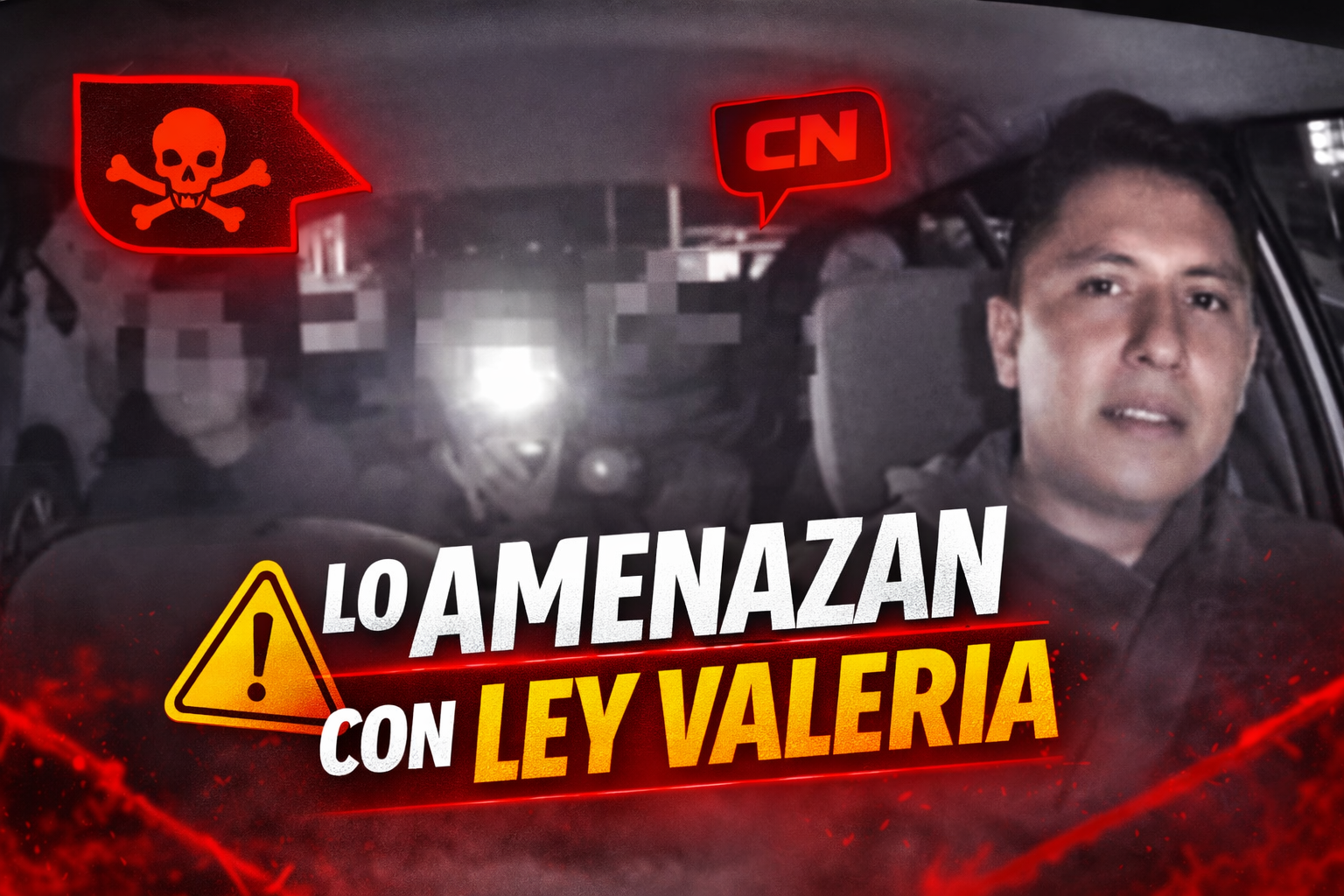 AMENAZAN A CONDUCTOR DE UBER CON “LEY VALERIA” Y SE VAN SIN PAGAR