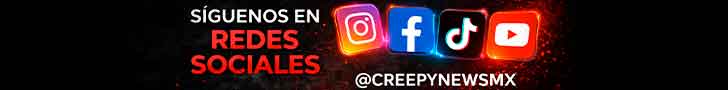 Sigue a Creepy News en redes sociales