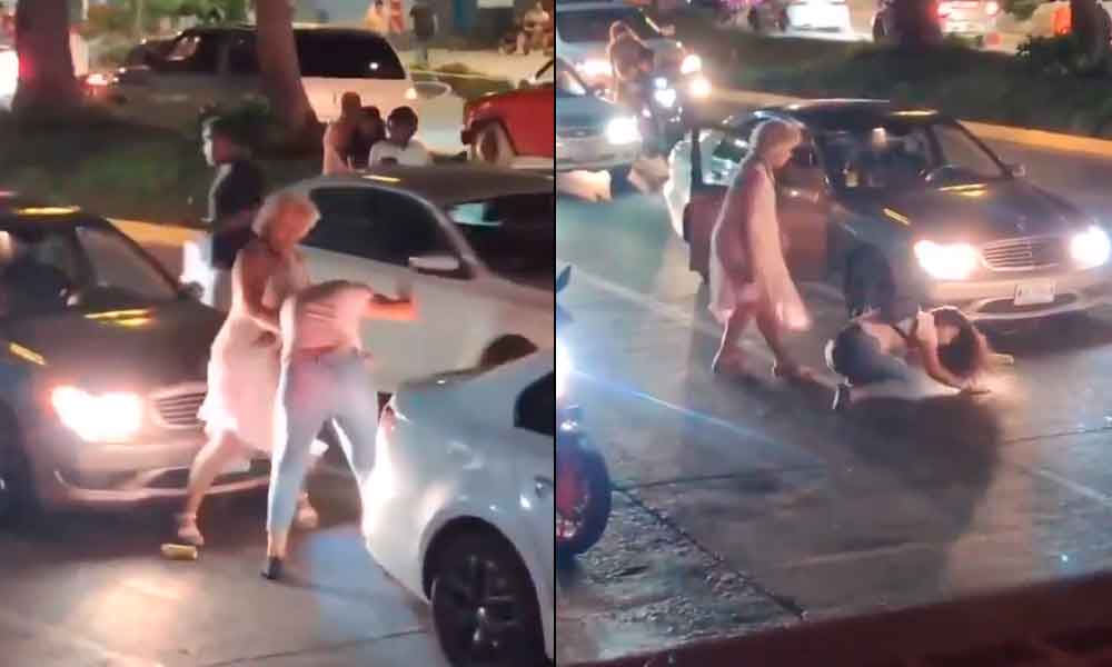 JÓVENES GOLPEAN A PAREJA DE LA TERCERA EDAD TRAS DISCUSIÓN